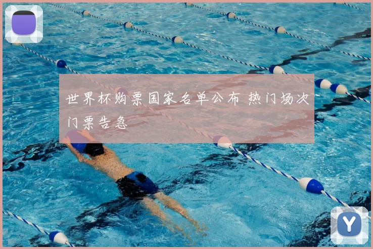 世界杯购票国家名单公布 热门场次门票告急