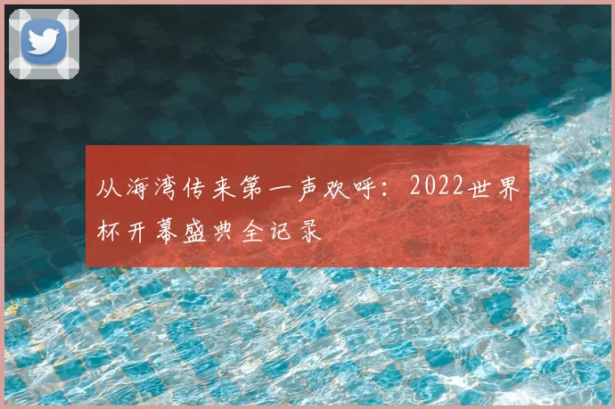 从海湾传来第一声欢呼：2022世界杯开幕盛典全记录